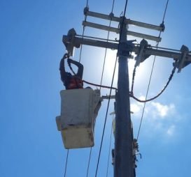 Servicios a líneas aéreas de transmisión